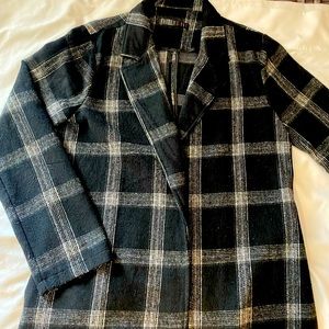 Dry Goods jacket, black and beige